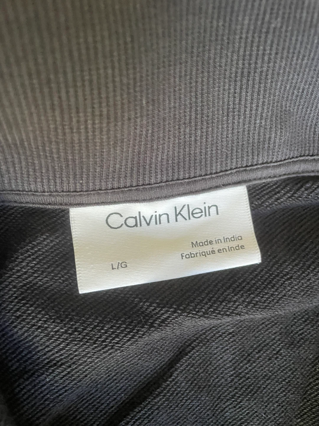 Calvin Klein Black Pullover - Size L/G - photo 5