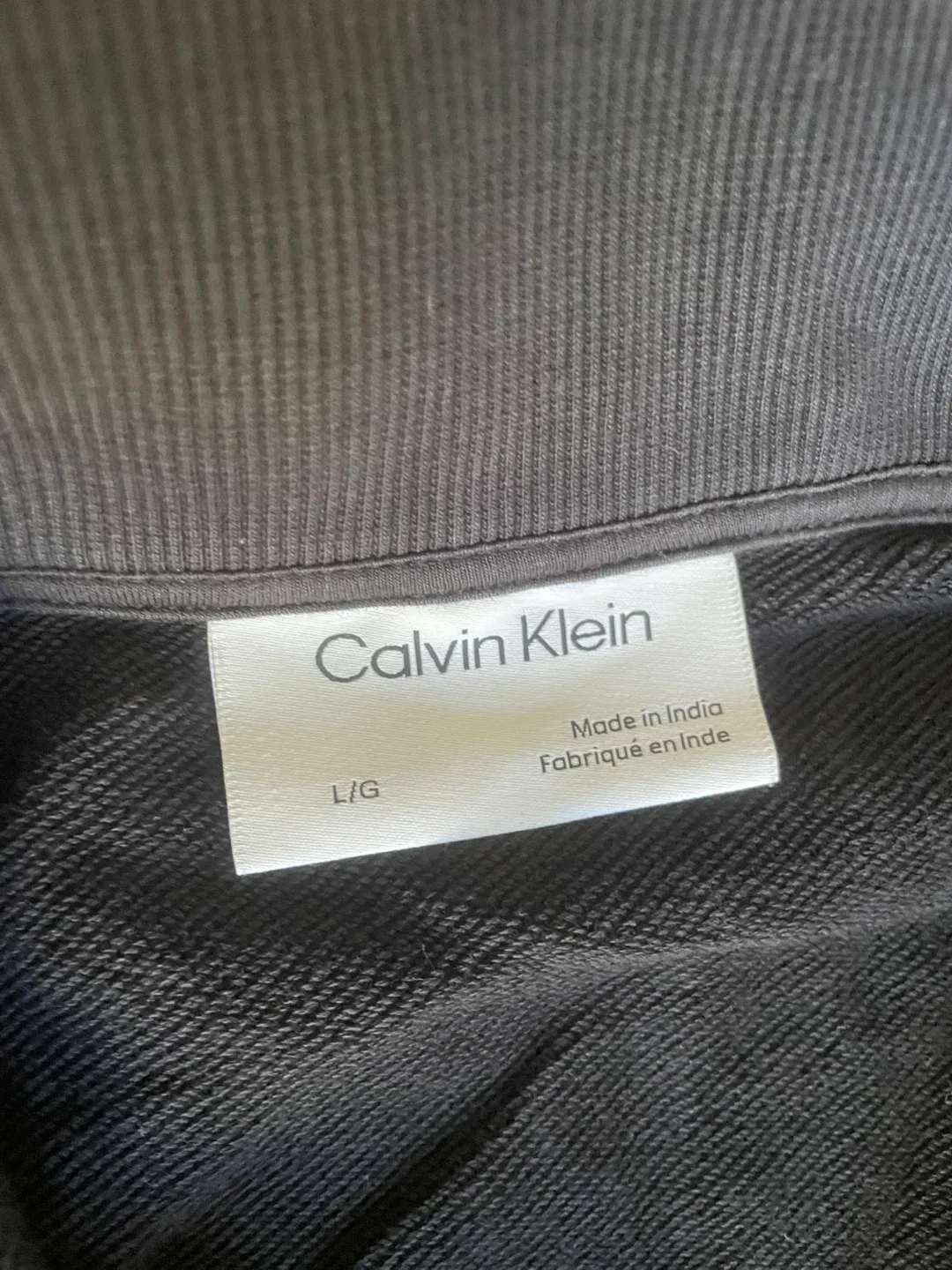 Calvin Klein Black Pullover - Size L/G image indicator(5)