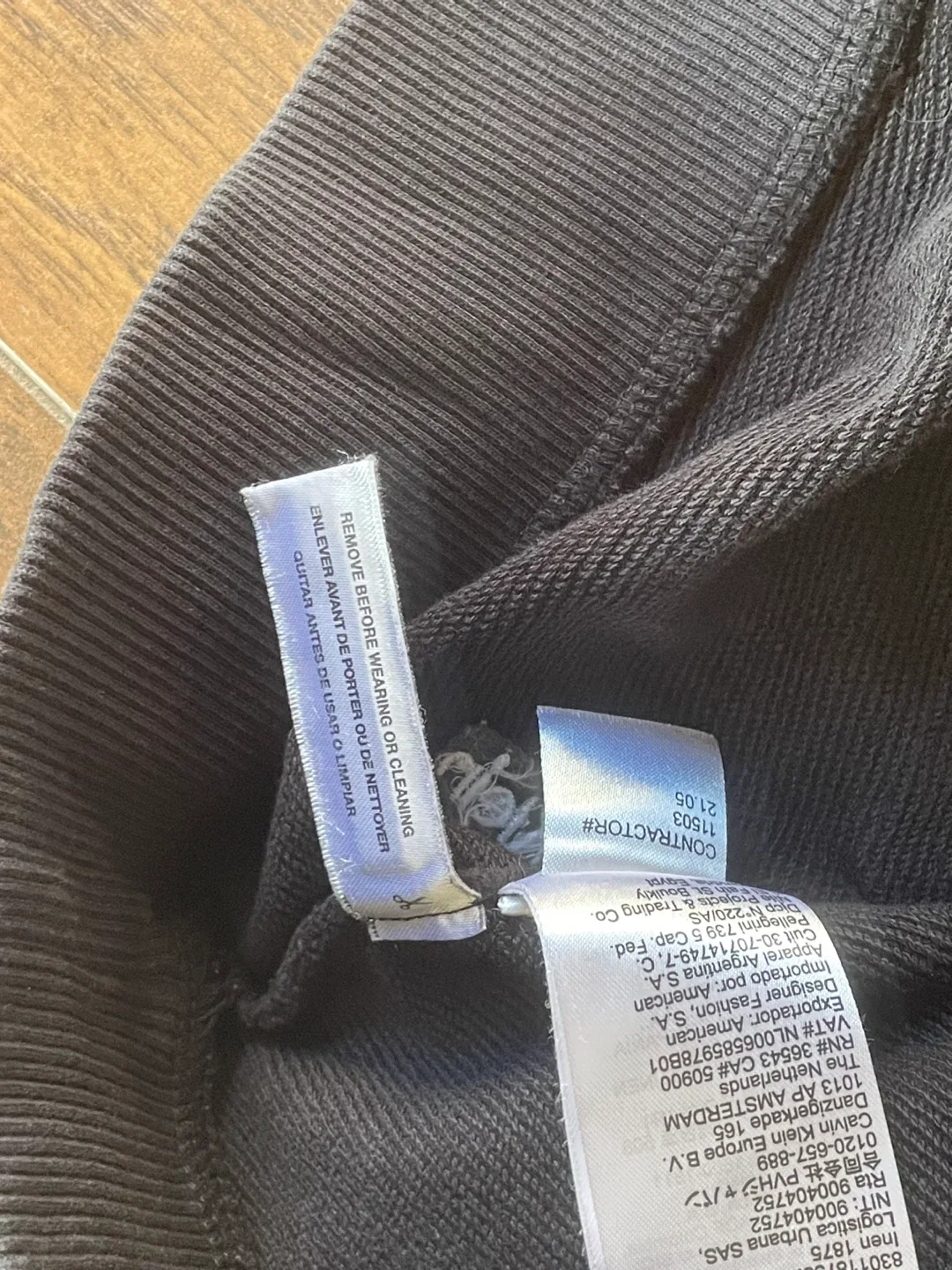 Calvin Klein Black Pullover - Size L/G image indicator(2)