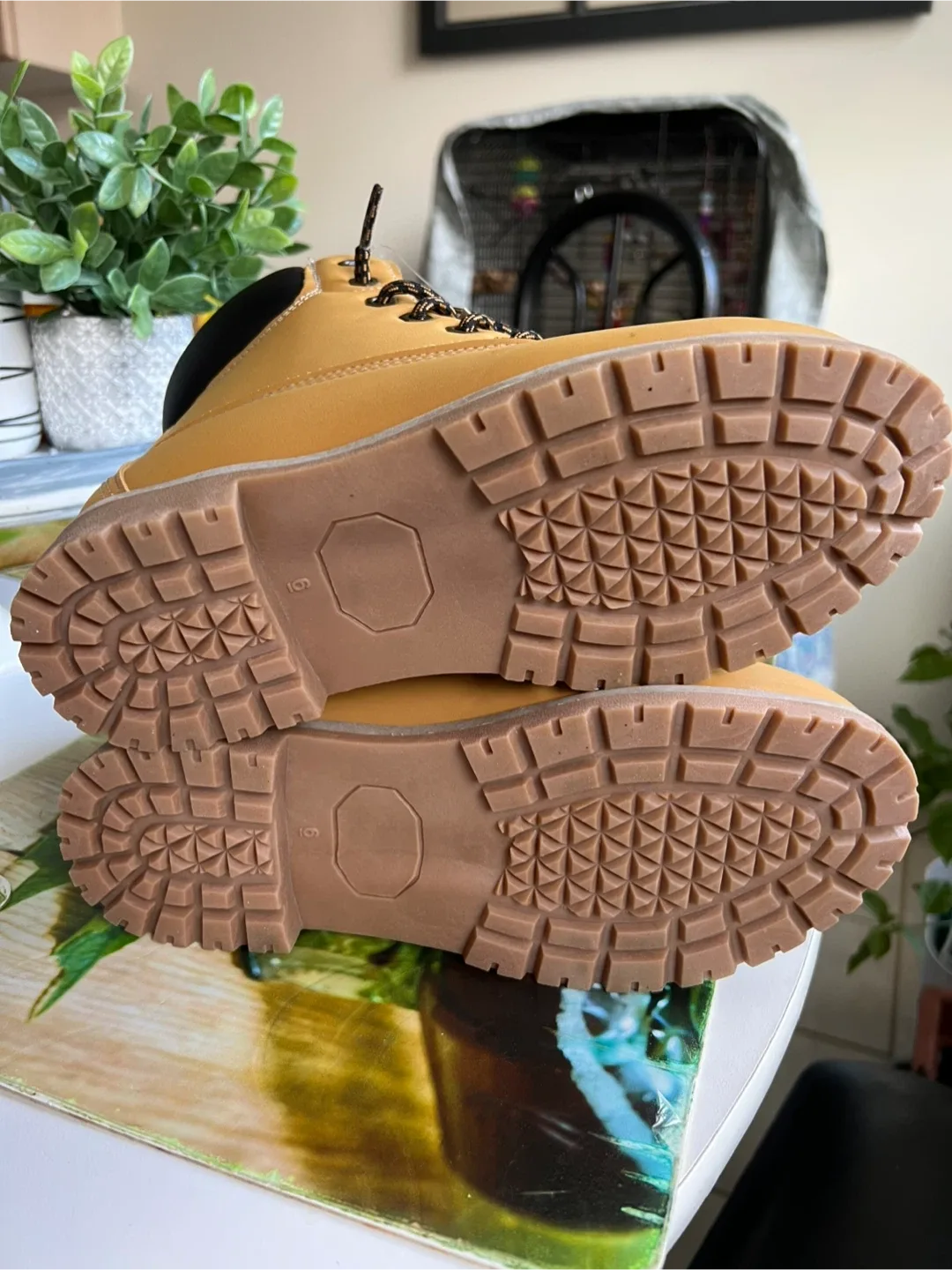 Tucker + Tate Tan Boots - Size 6 image indicator(4)