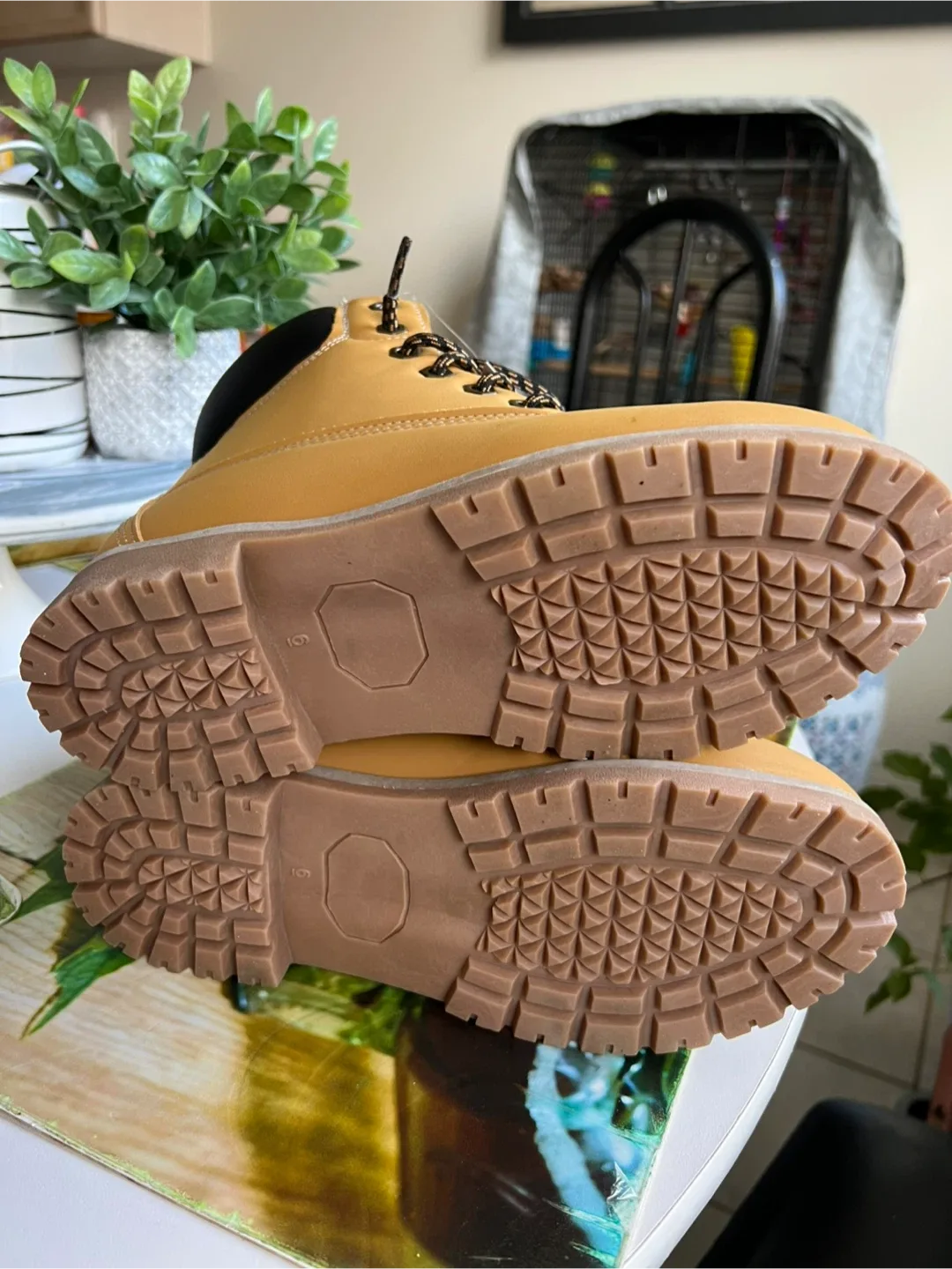 Tucker + Tate Tan Boots - Size 6 image indicator(3)