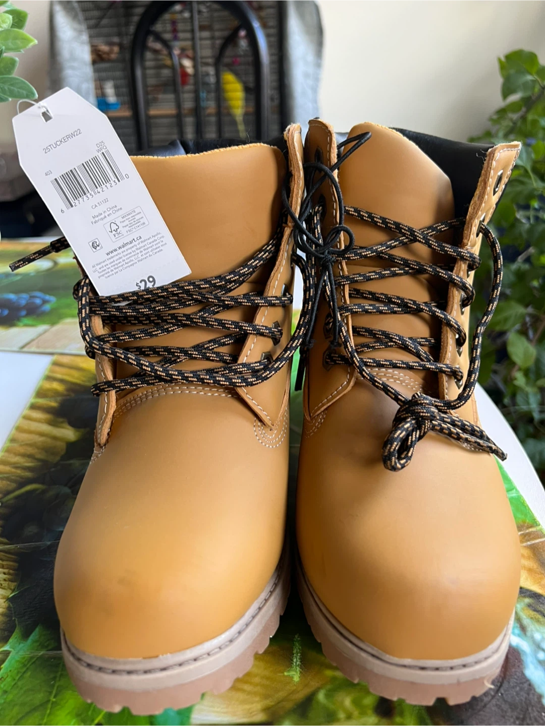 Tucker + Tate Tan Boots - Size 6