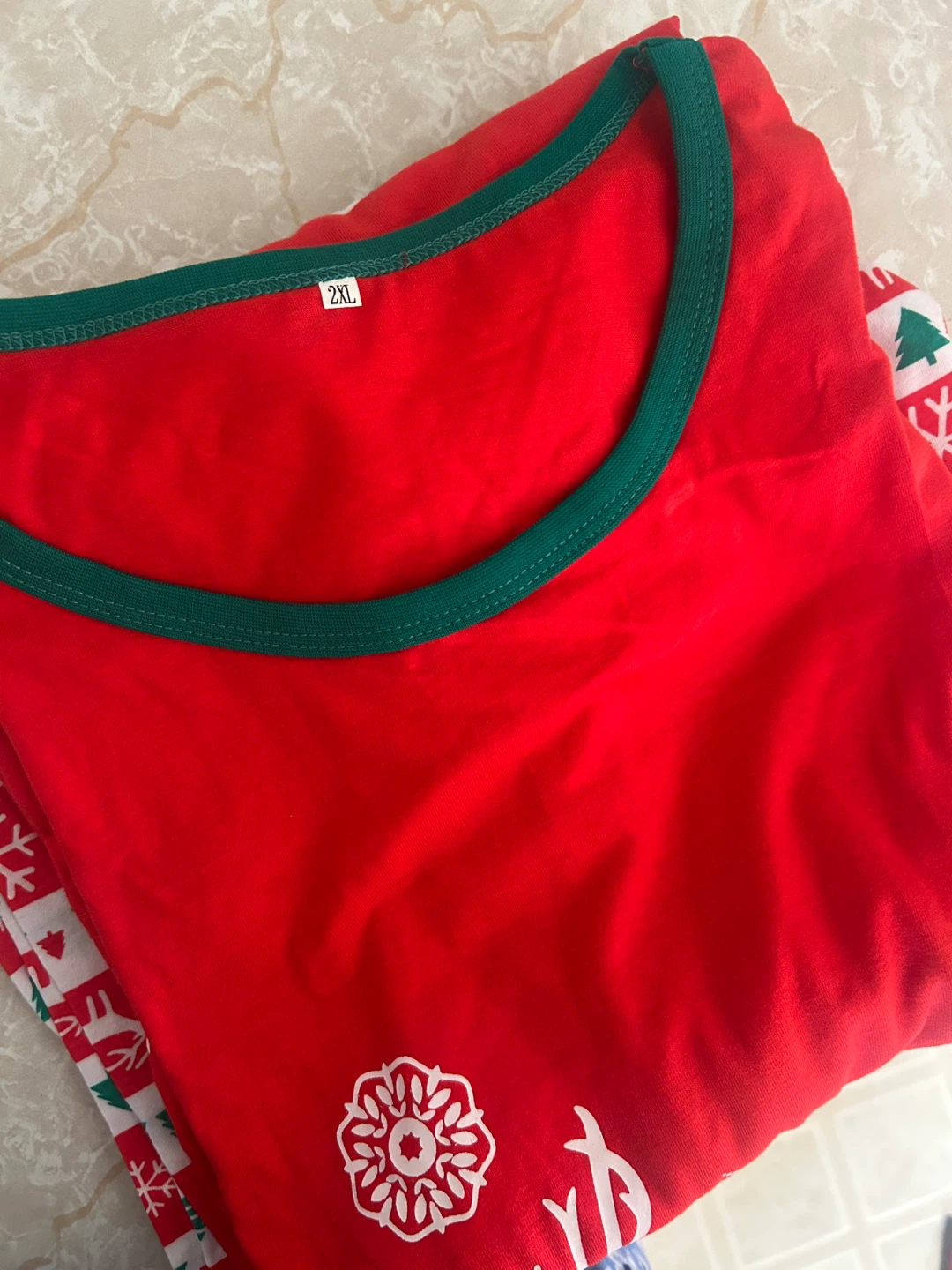 Christmas Pajama Set - Size 2XL