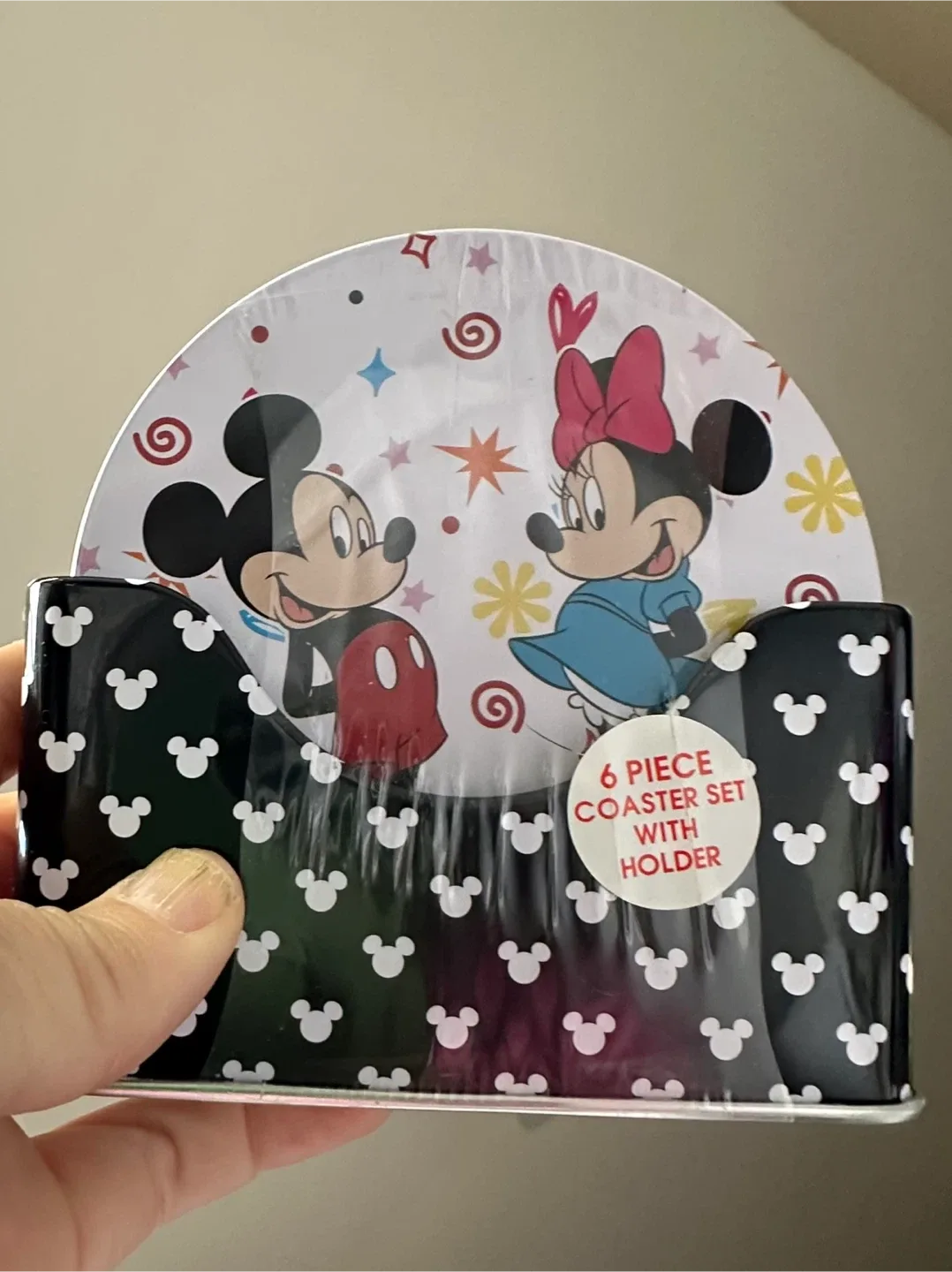 🥕Disney Mickey & Friends Coaster Set - New!