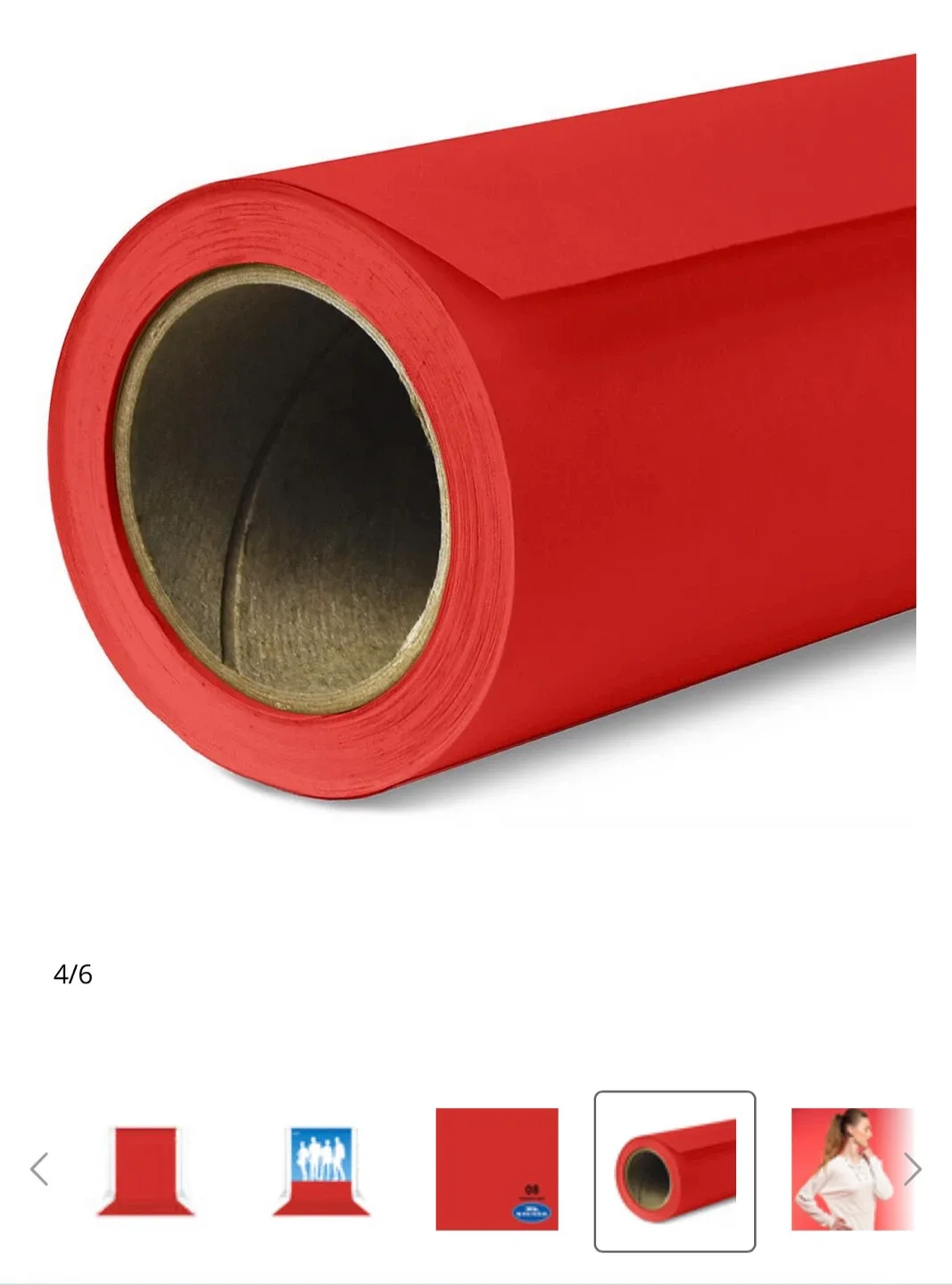 Savage Primary Red Seamless Background Paper image indicator(4)
