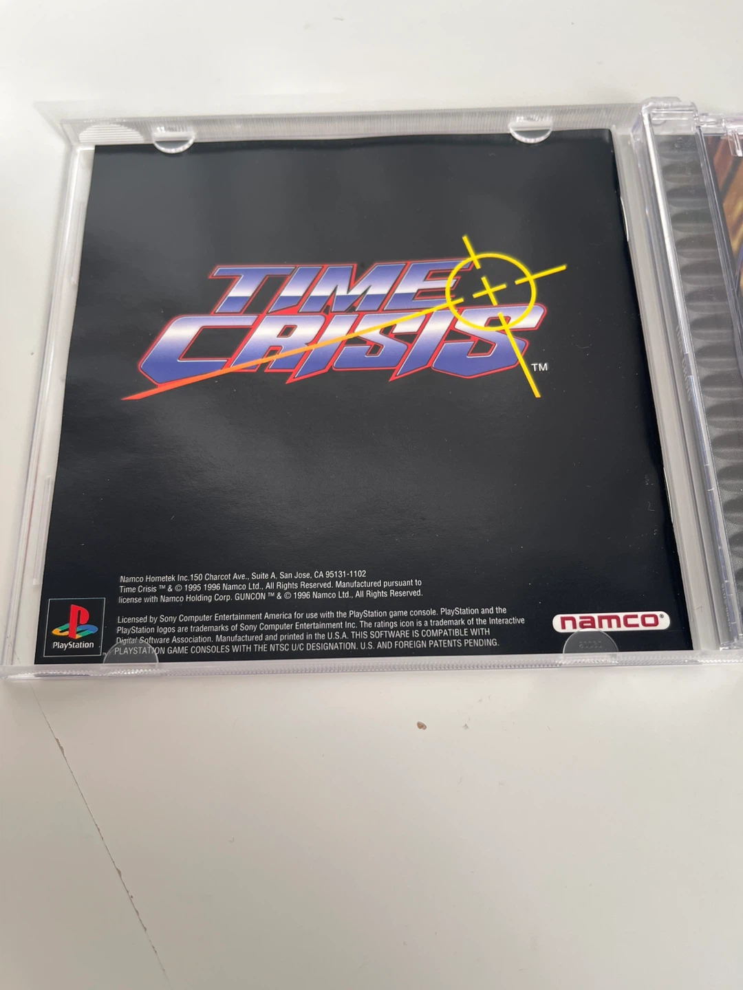 Time Crisis - PlayStation 1 - case only - photo 3