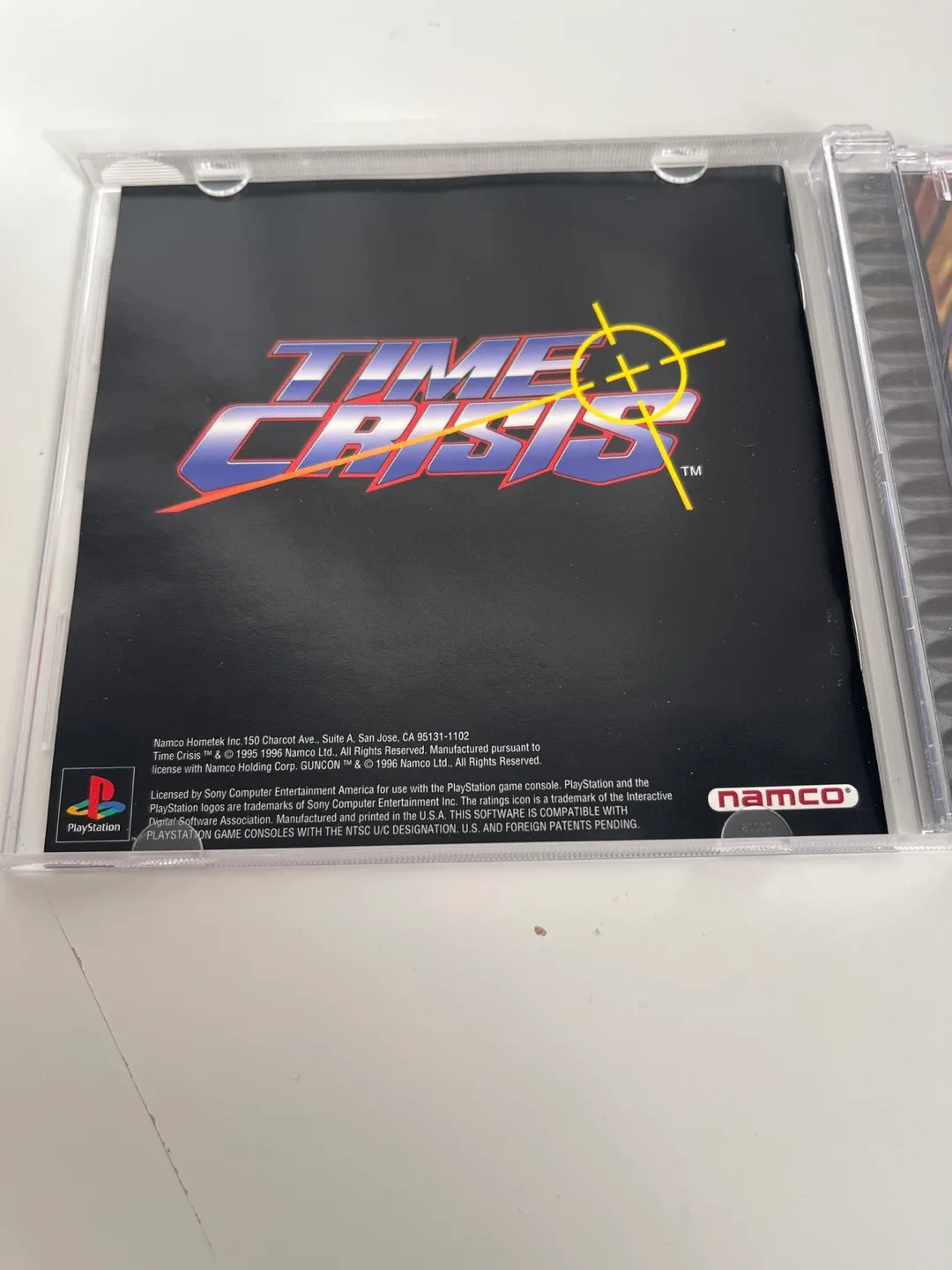 Time Crisis - PlayStation 1 - case only image indicator(3)