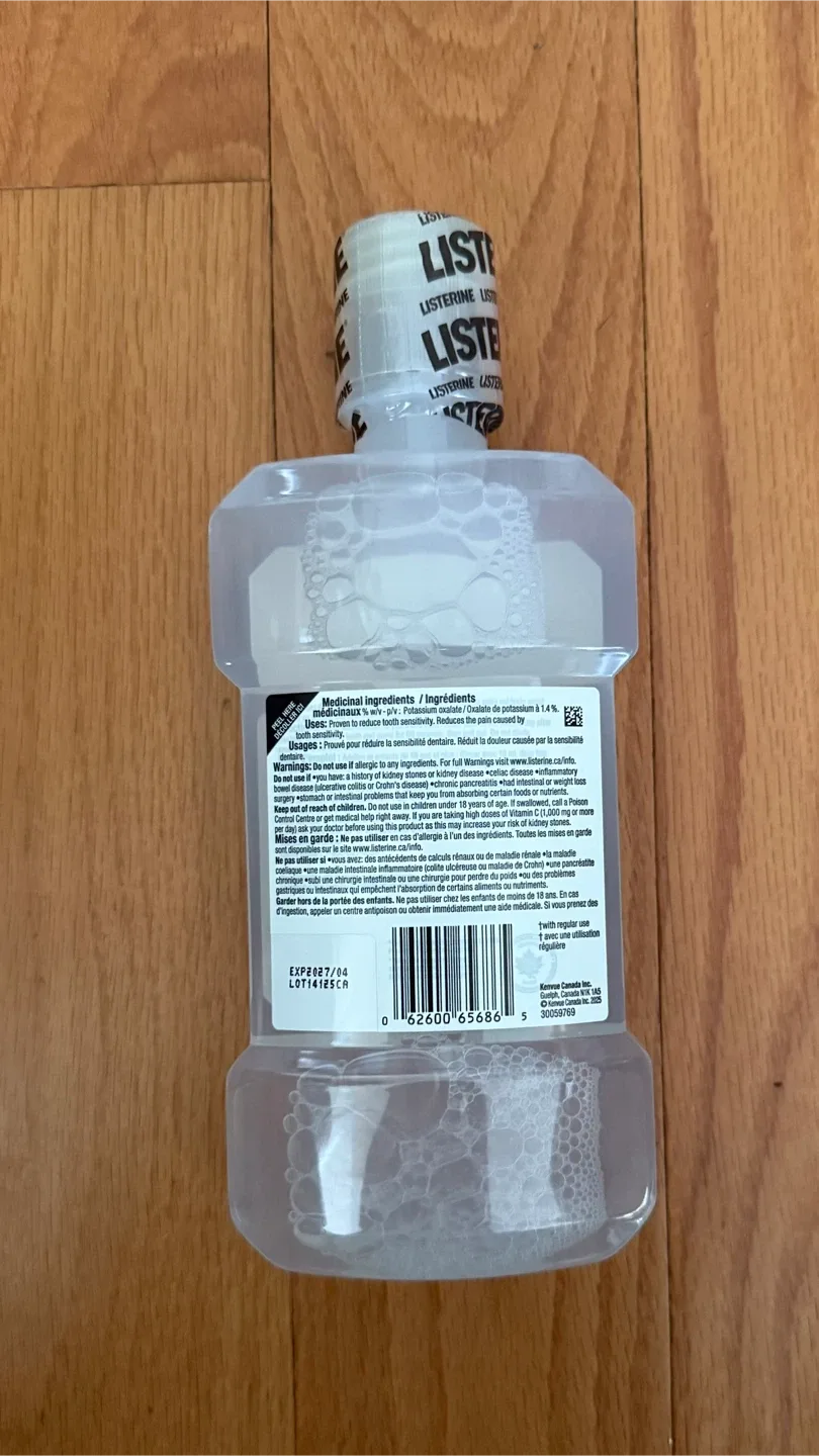 Listerine Clinical Solutions Sensitivity Relief Mouthwash image indicator(2)