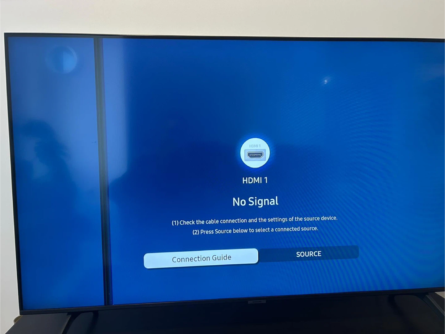 Samsung TV 50-inch - Damaged Screen - photo 5