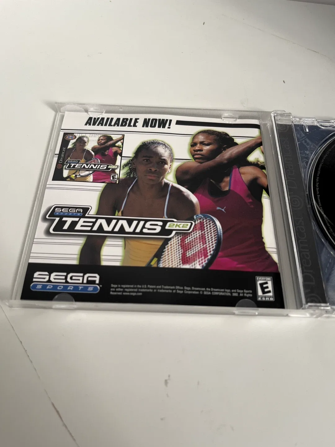 SEGA NHL 2K2 Dreamcast Game complete in box image indicator(6)