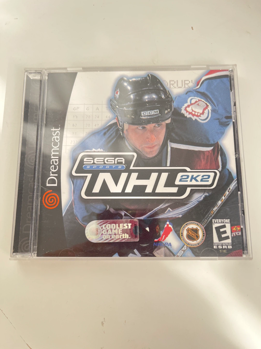SEGA NHL 2K2 Dreamcast Game complete in box