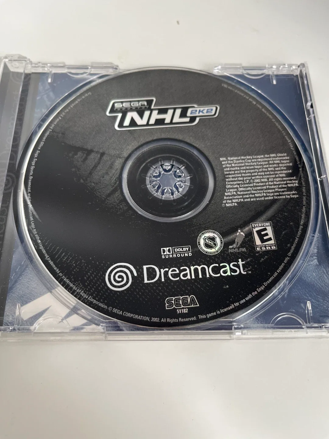 SEGA NHL 2K2 Dreamcast Game complete in box image indicator(4)