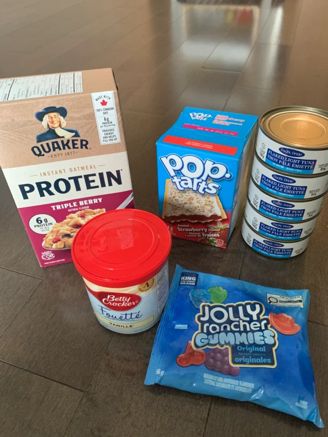 Variety of Pantry Items: Quaker, Pop-Tarts, Tuna & More!