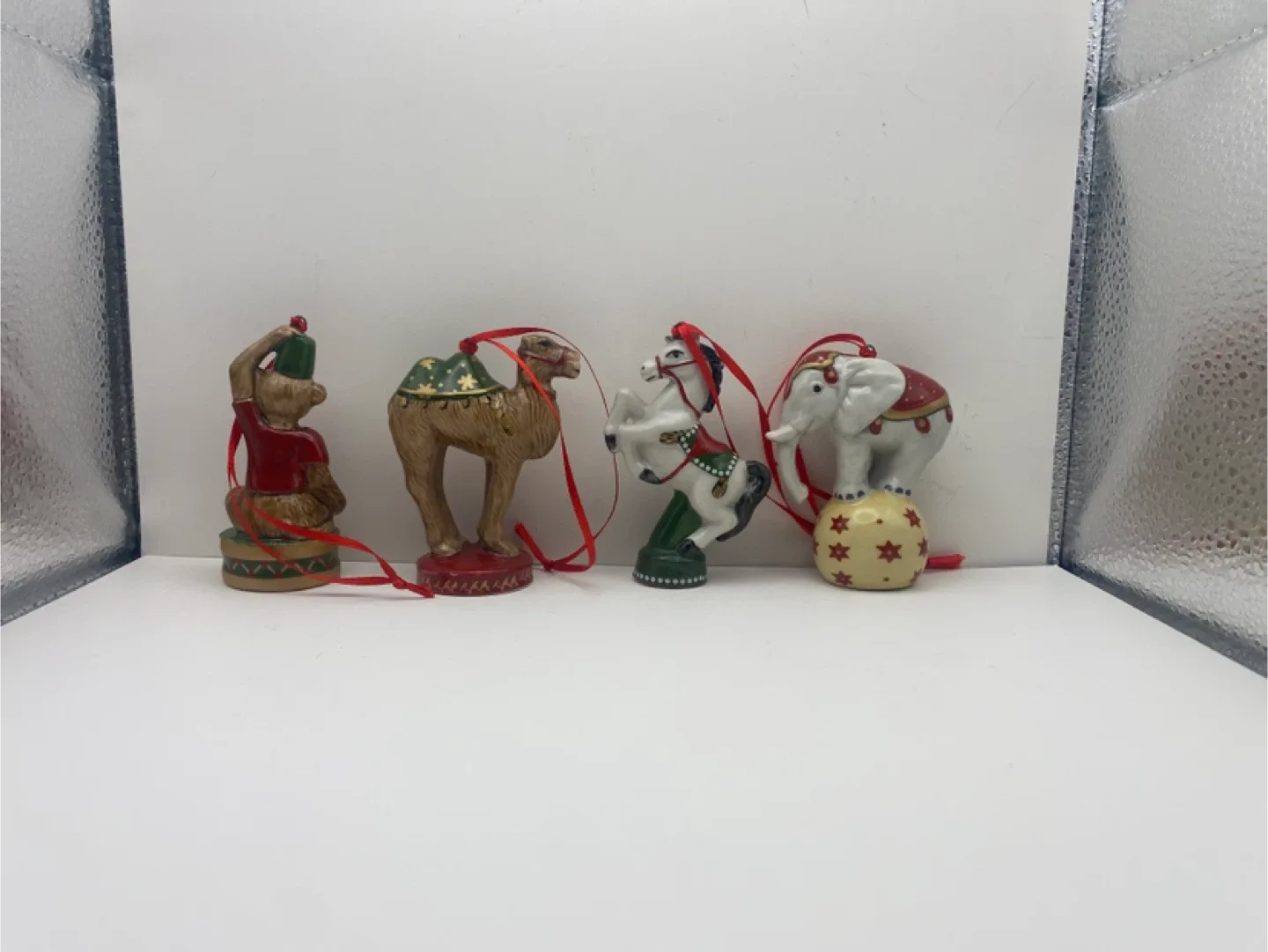 Vintage Circus Animal Christmas Ornaments image indicator(2)