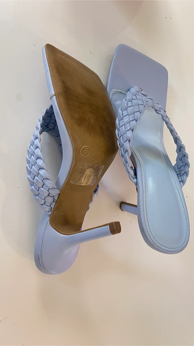 Refuge Heels - Size 6 - Light Blue - photo 4