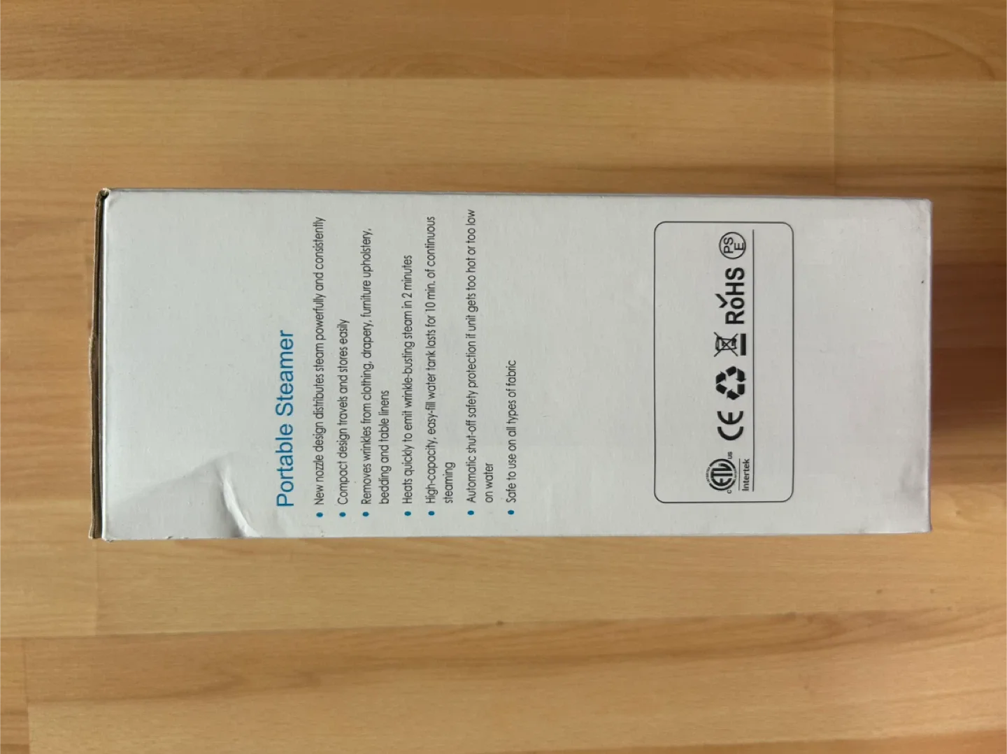 URPOWER Portable Steamer - White, 180ml image indicator(3)