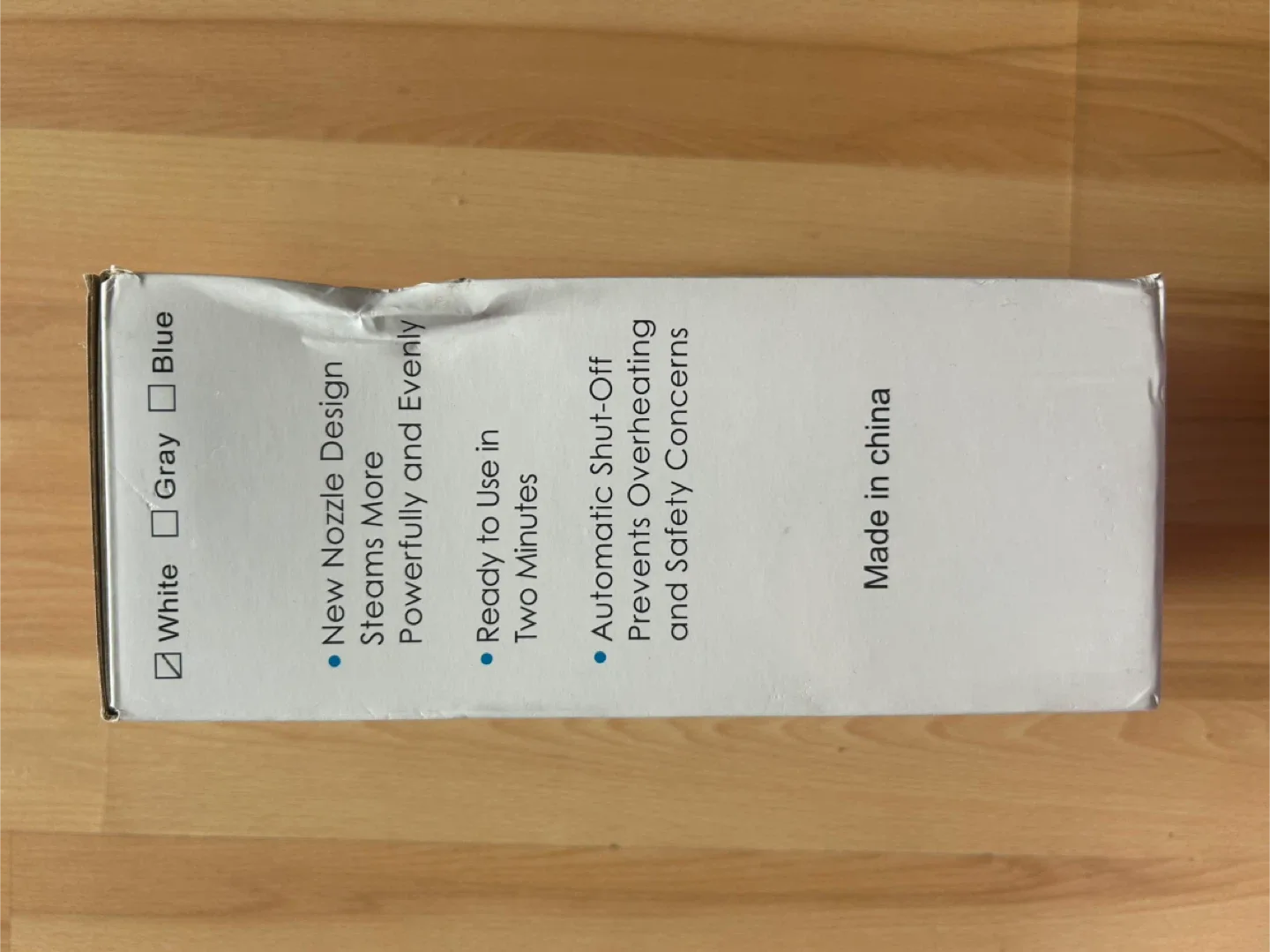 URPOWER Portable Steamer - White, 180ml image indicator(4)