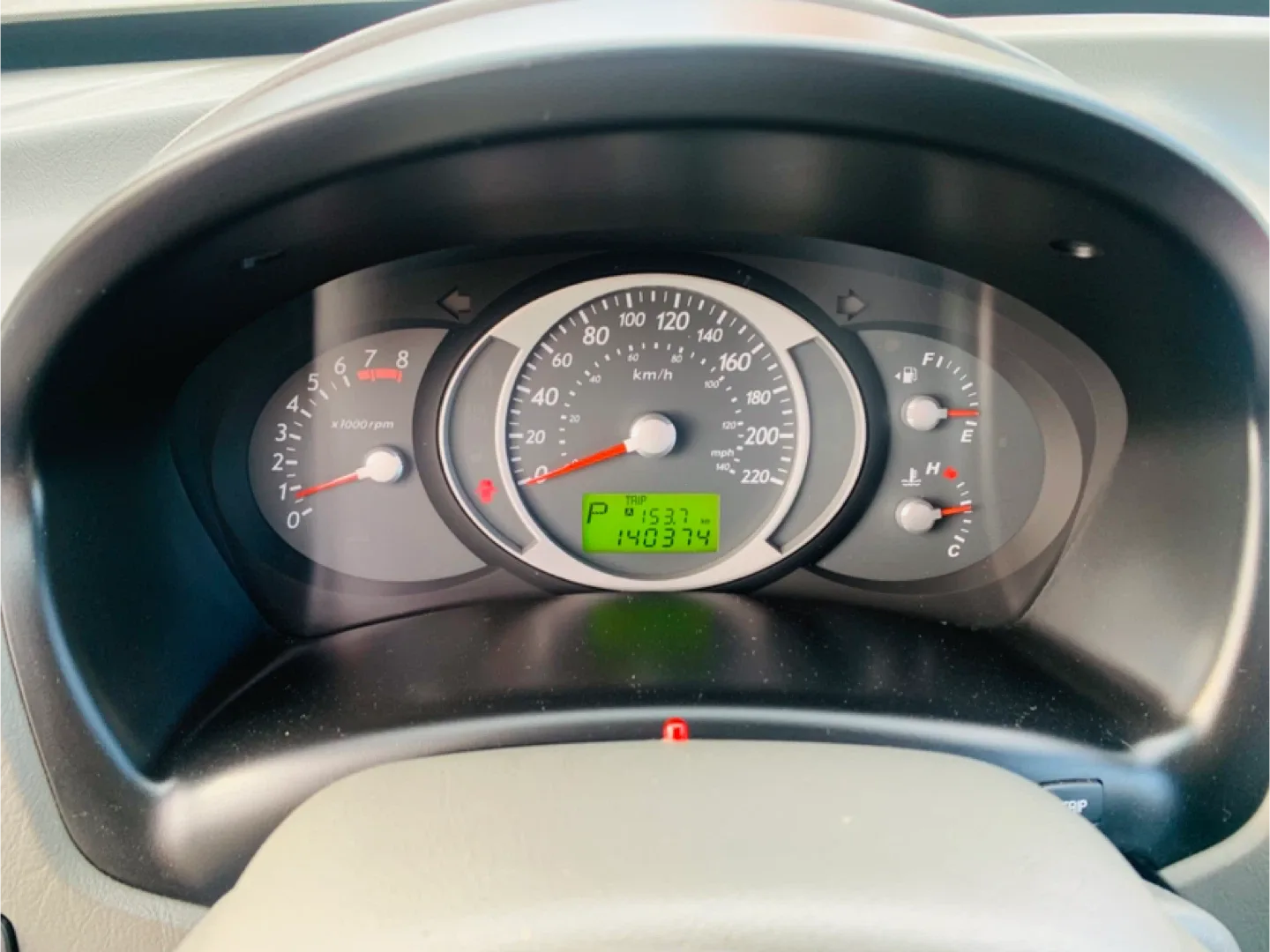 2007 Blue Hyundai Tucson SUV image indicator(7)