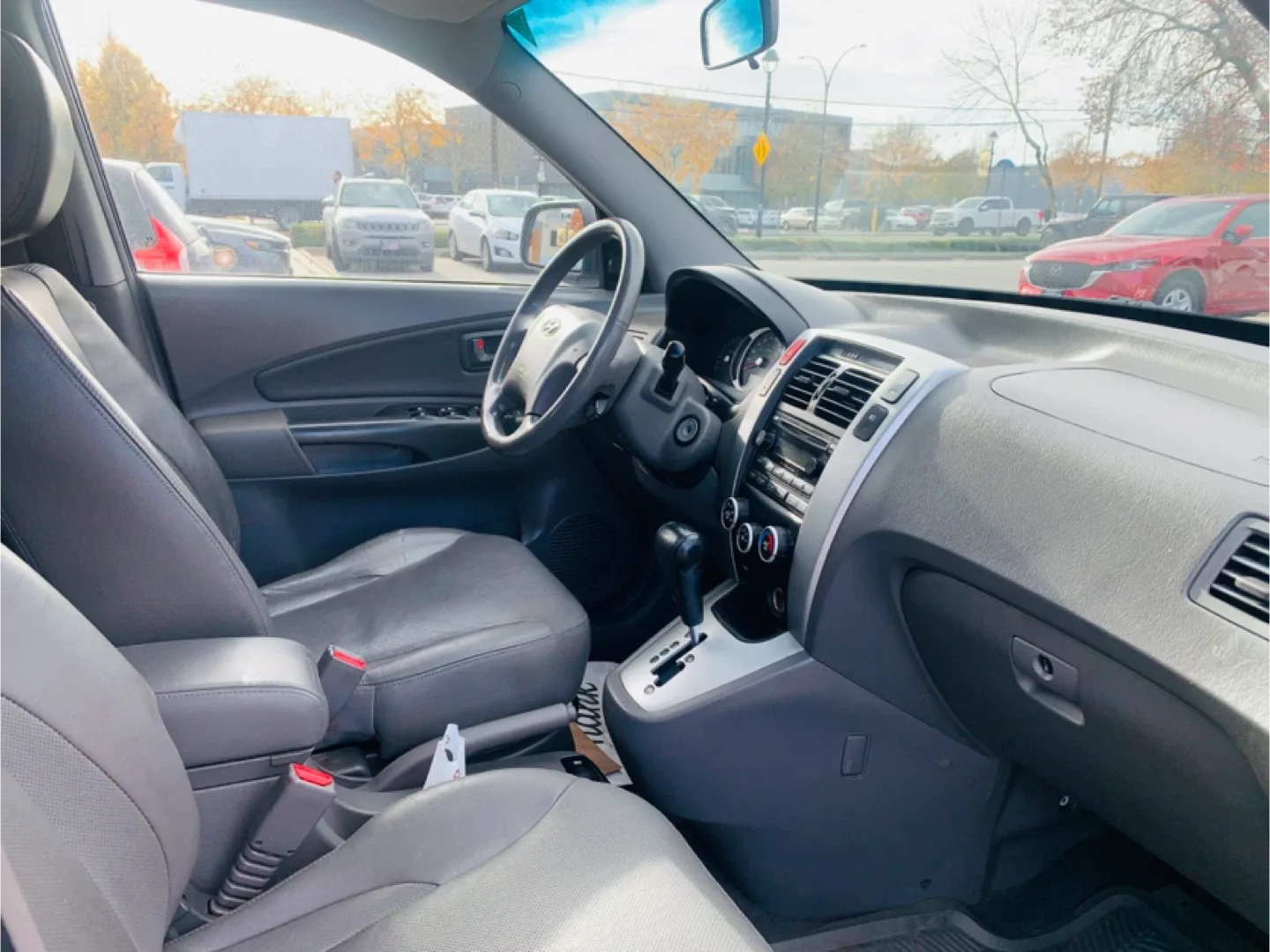 2007 Blue Hyundai Tucson SUV image indicator(6)