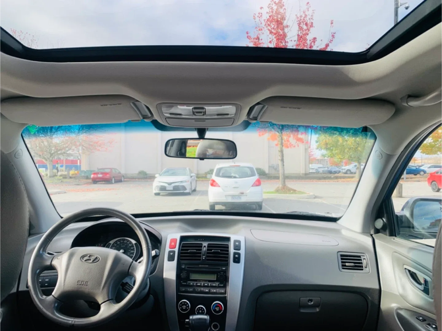 2007 Blue Hyundai Tucson SUV image indicator(5)