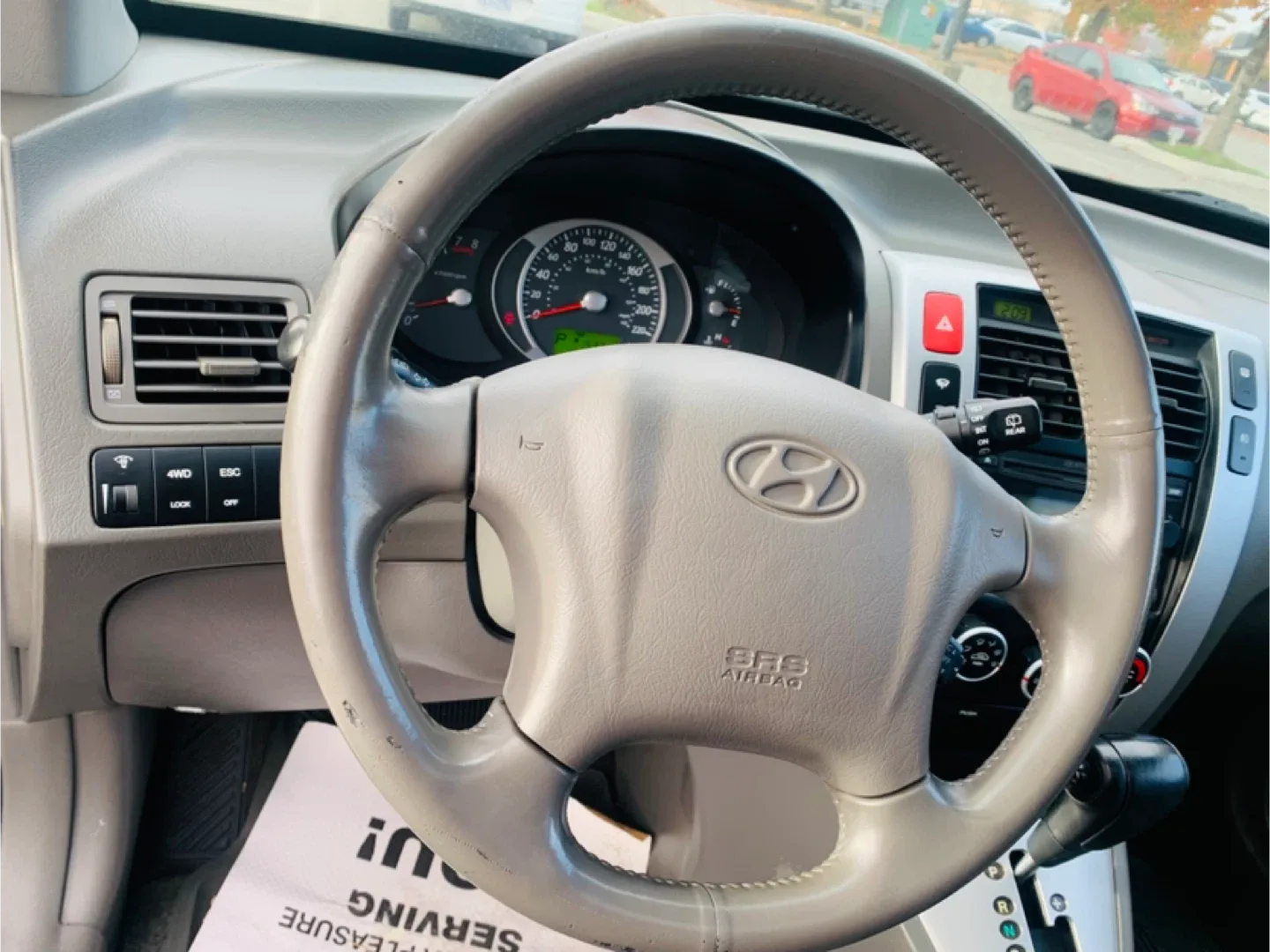 2007 Blue Hyundai Tucson SUV image indicator(9)