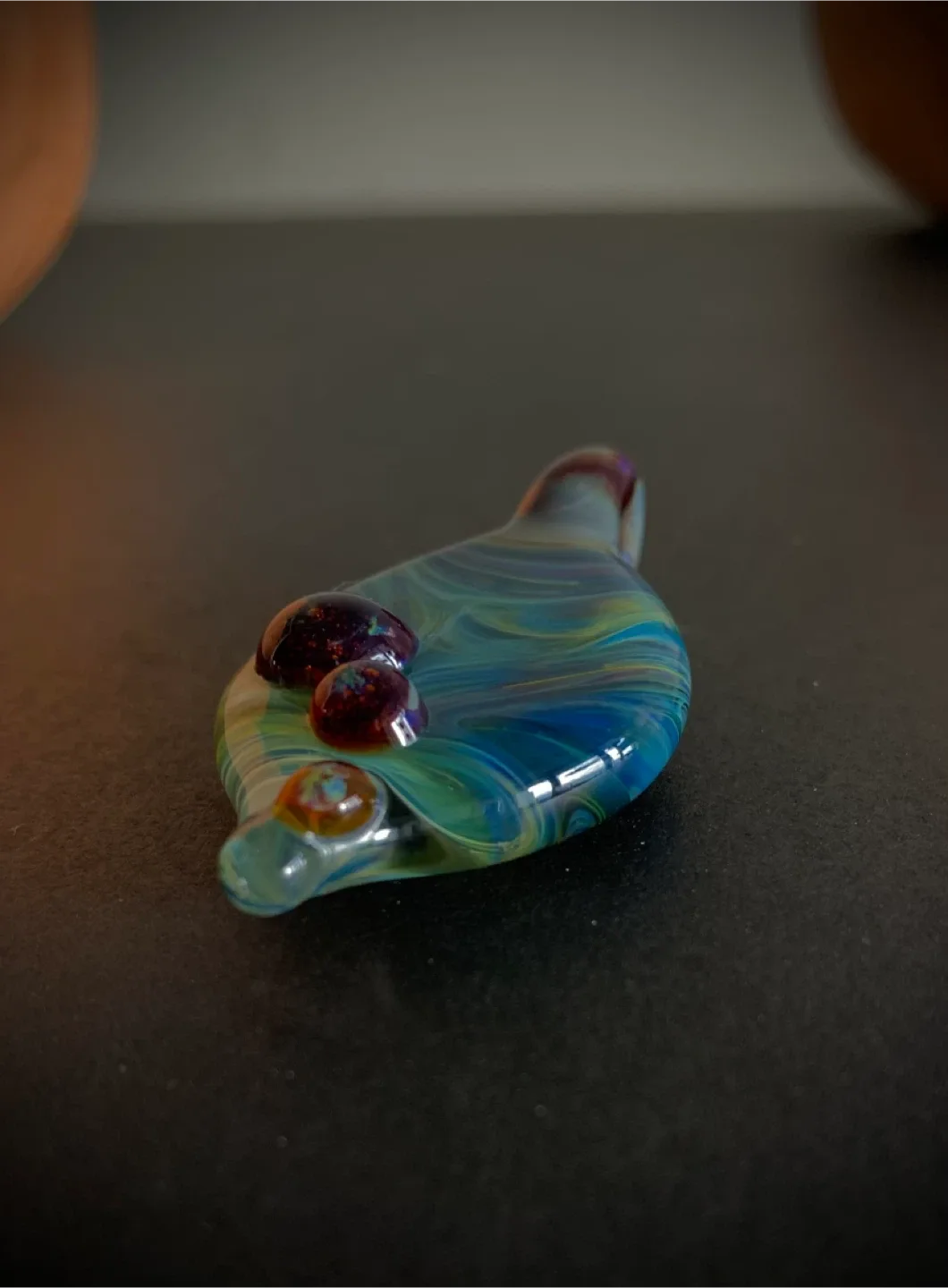 Fume trap pedant. Murano Glass made in Italy. image indicator(6)