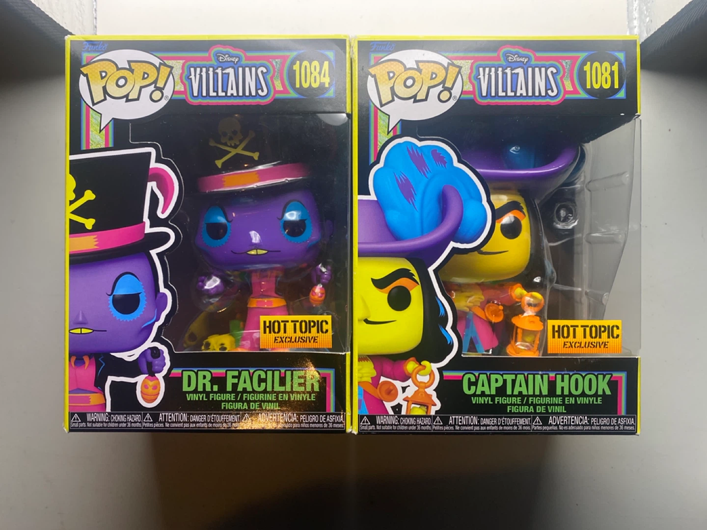 Funko Pop! Disney Villains Dr. Facilier & Captain Hook