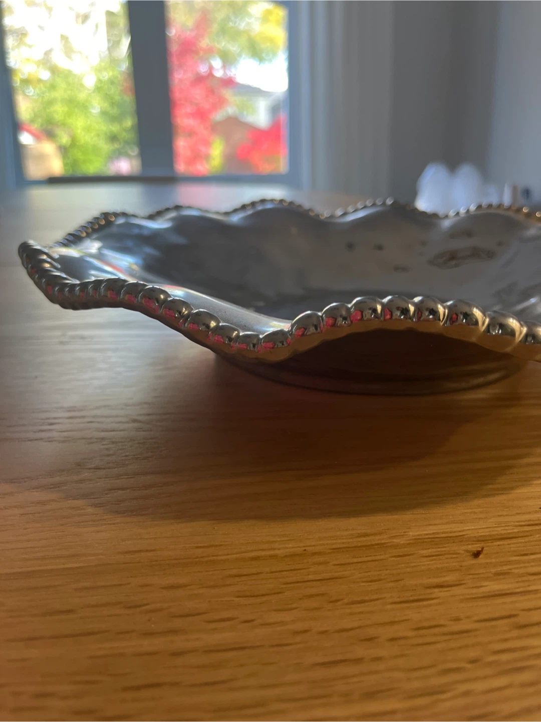 Tannex Beaded Serving Dish, 14 inch - photo 2