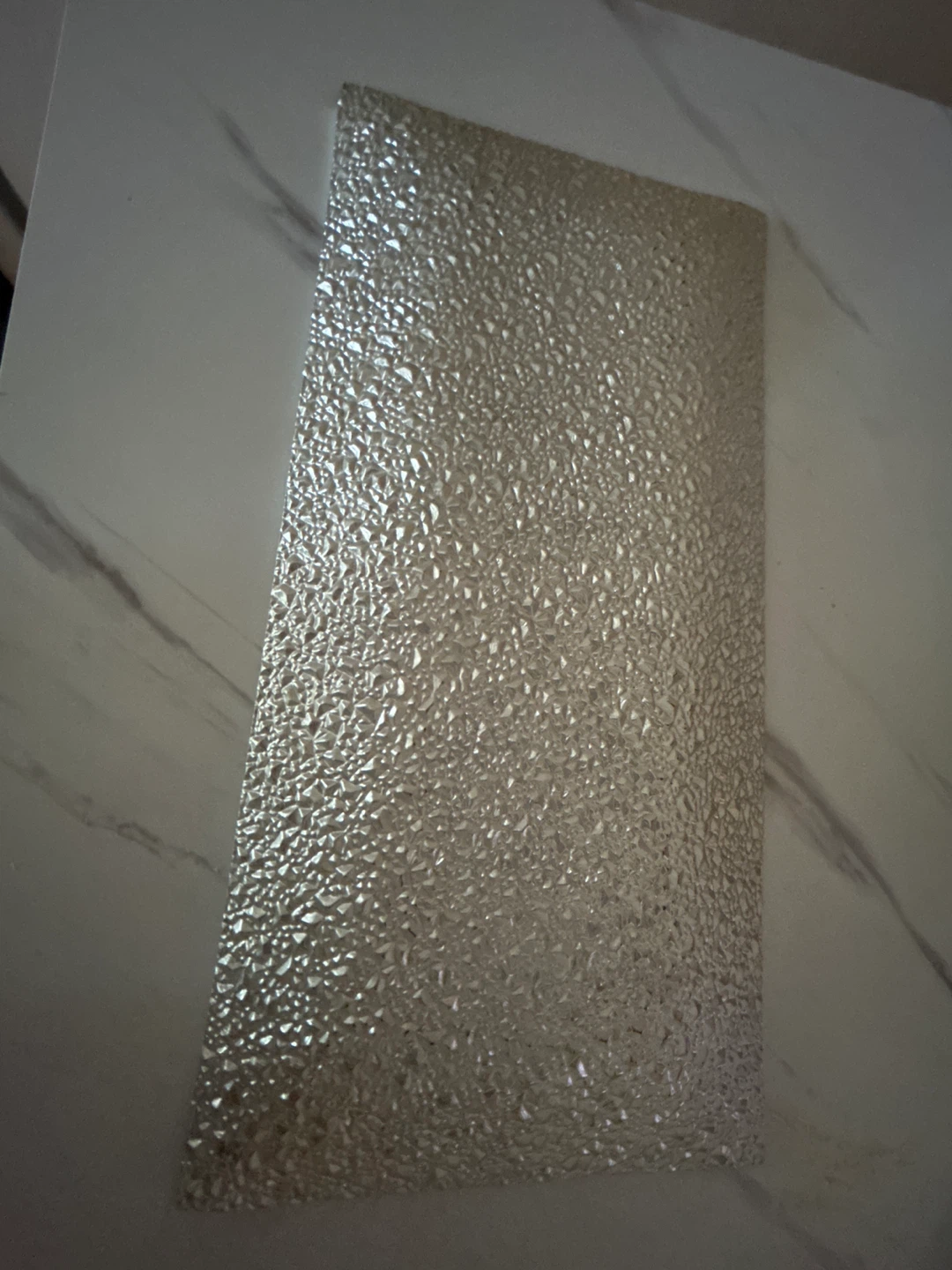 🥕 Textured Gold Panel - 6x12 inches - photo 2