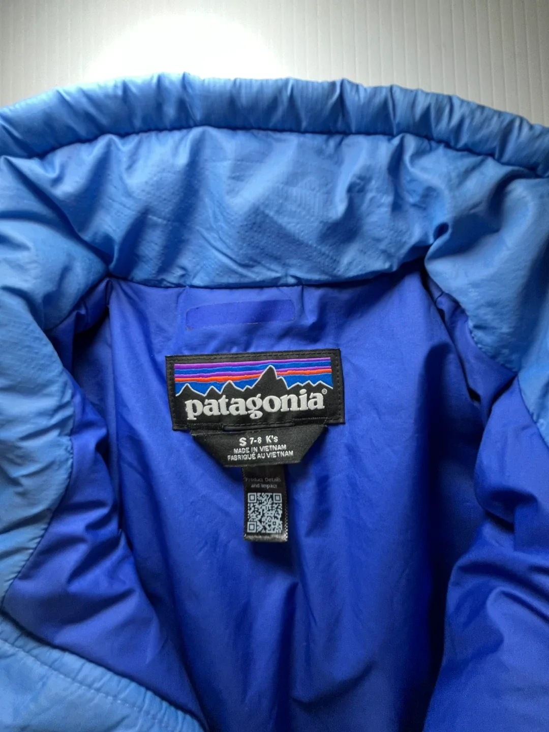 Patagonia Down Sweater Jacket - Size S (7-8 K's) image indicator(3)