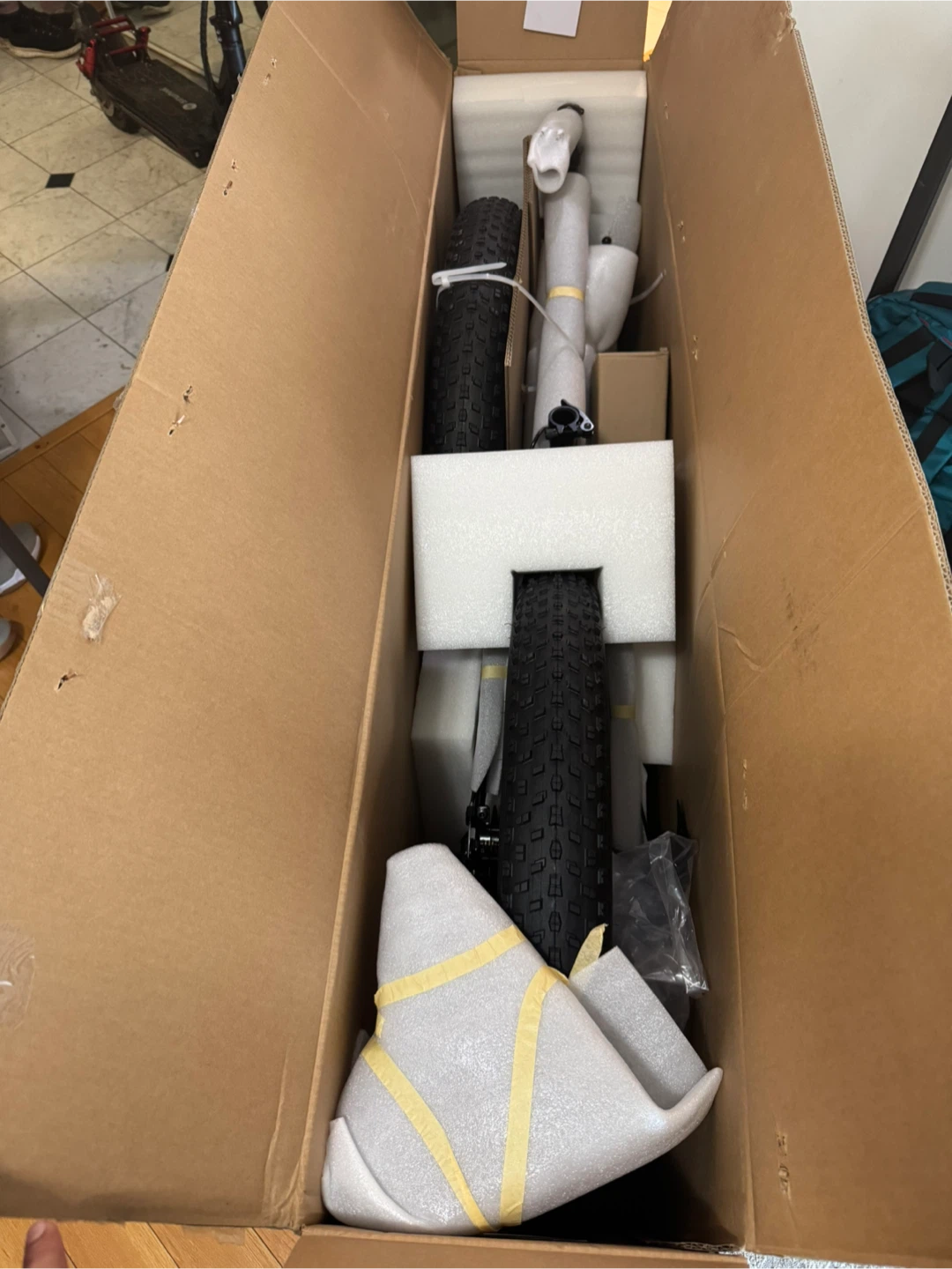 Brand new fat tier e bike