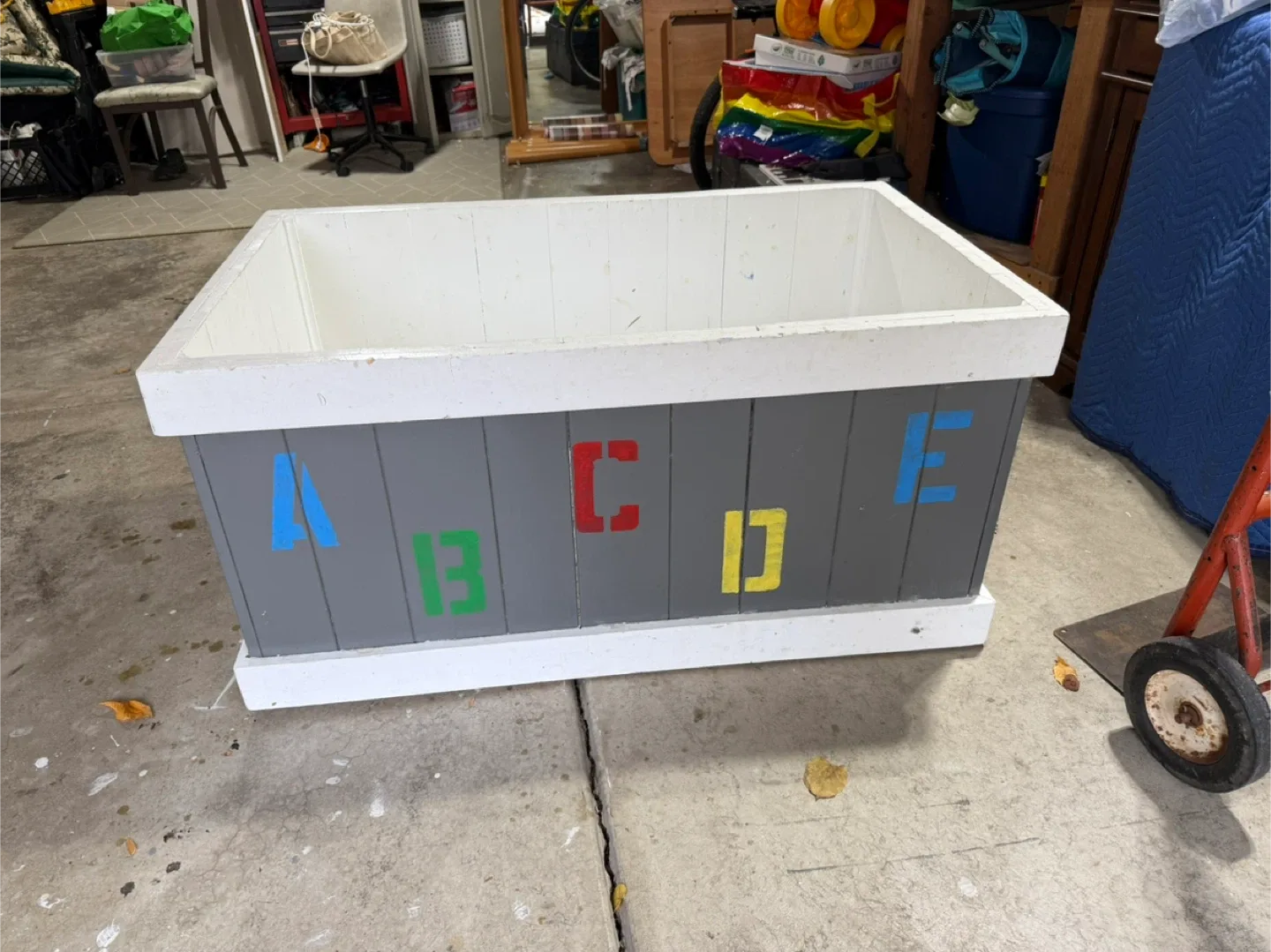 Handmade Toy Storage Box 🥕