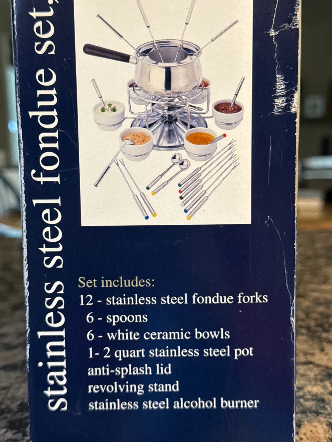 Life@Home Stainless Steel Fondue Set - 28 Piece image indicator(2)