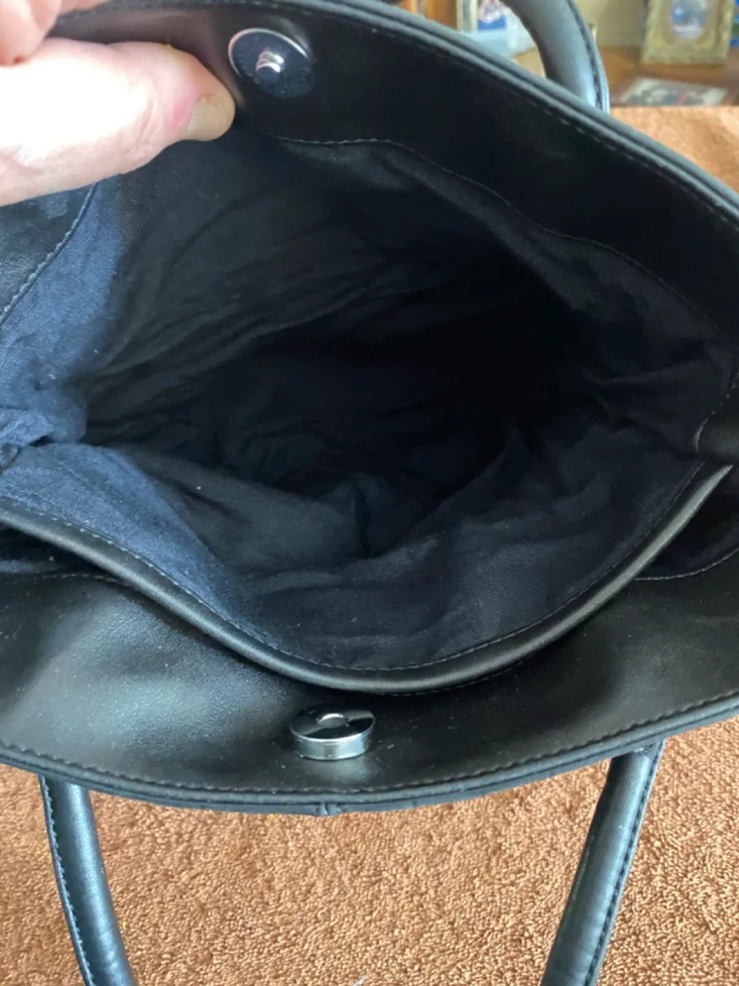 Nine West Black Tote Bag image indicator(5)