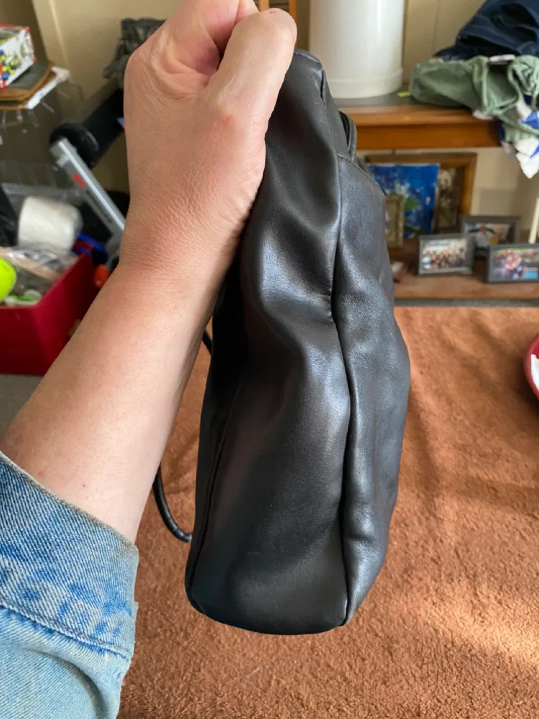 Nine West Black Tote Bag image indicator(3)