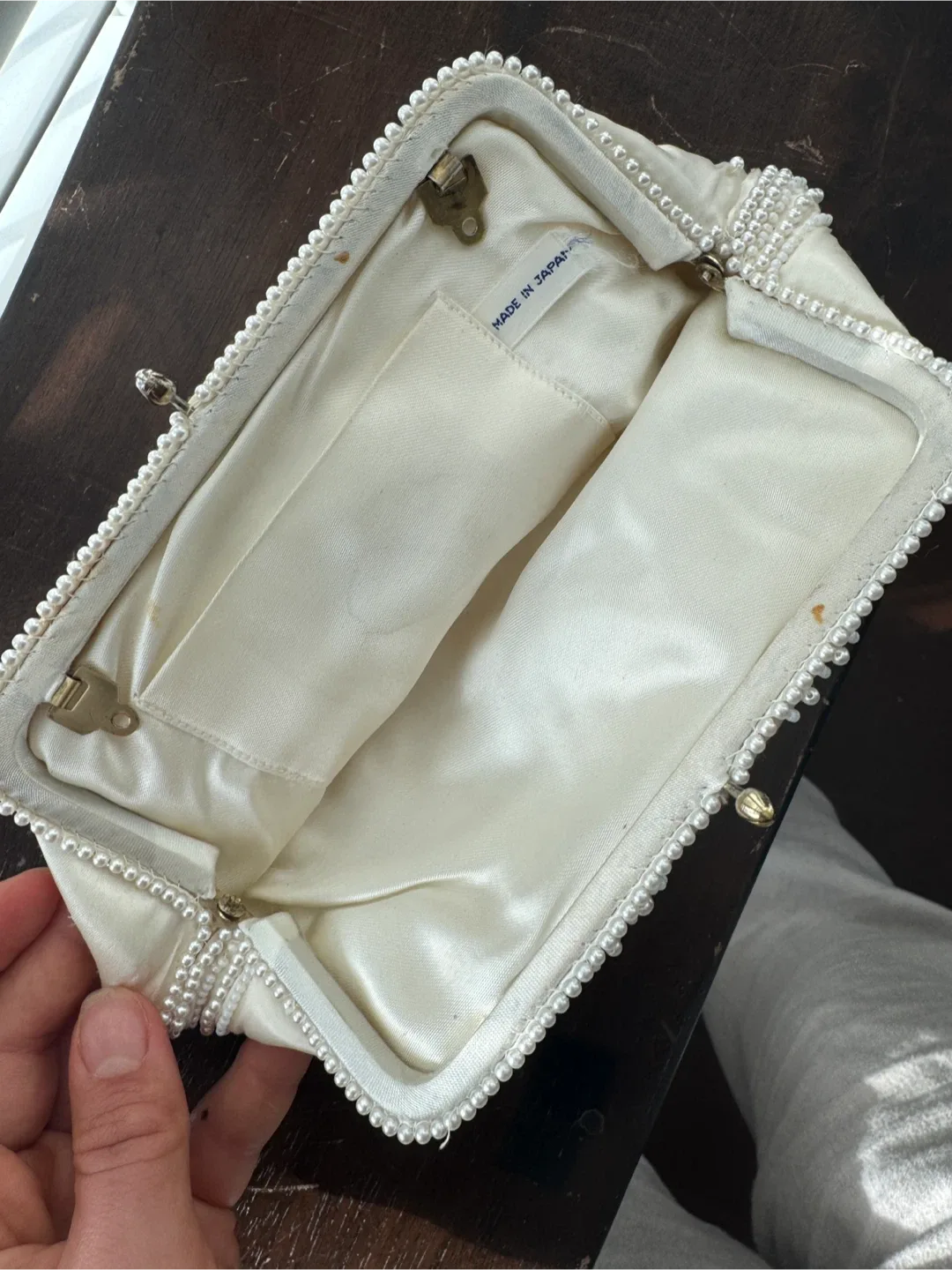 AUTHENTIC Vintage Beaded Clutch Purse image indicator(2)