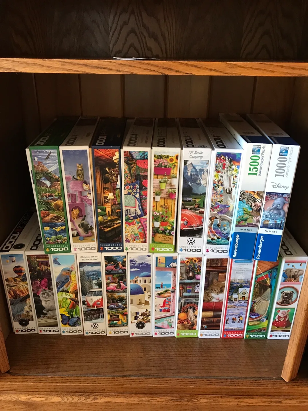 Eurographics & Ravensburger 1000-1500 Piece Puzzles