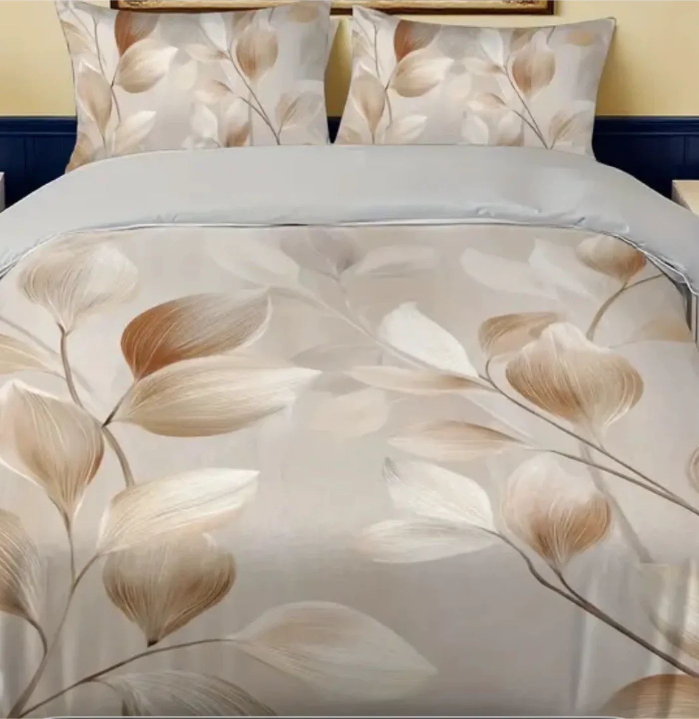 King size Blanket/ Duvet cover set with pillowcases image indicator(3)