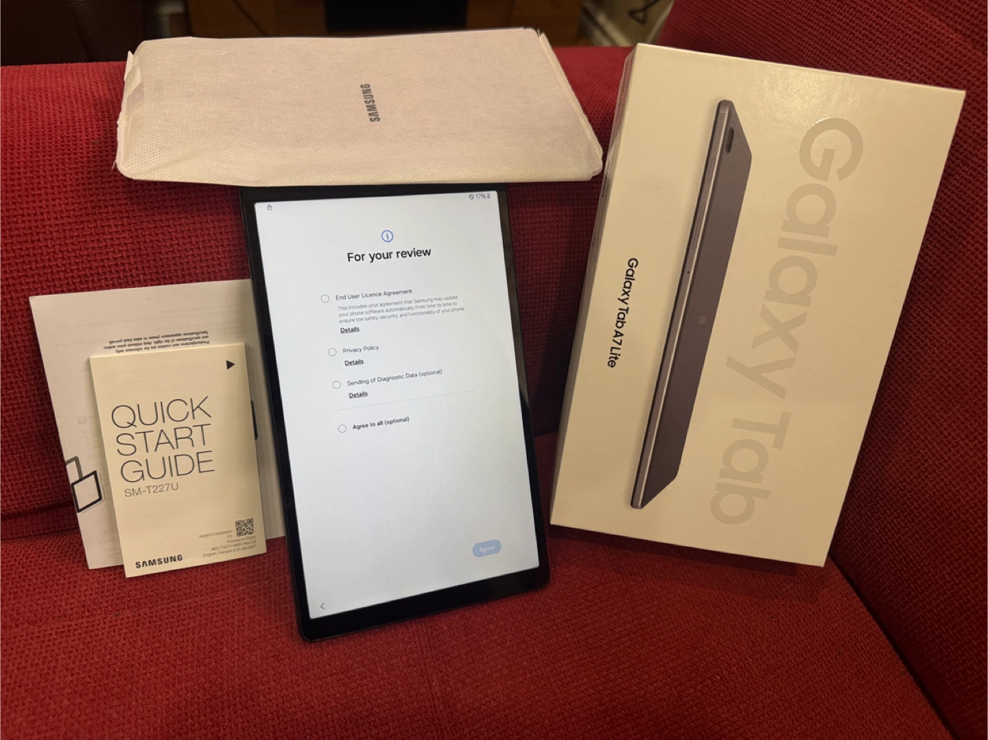 Samsung Galaxy Tab A7 Lite - Grey