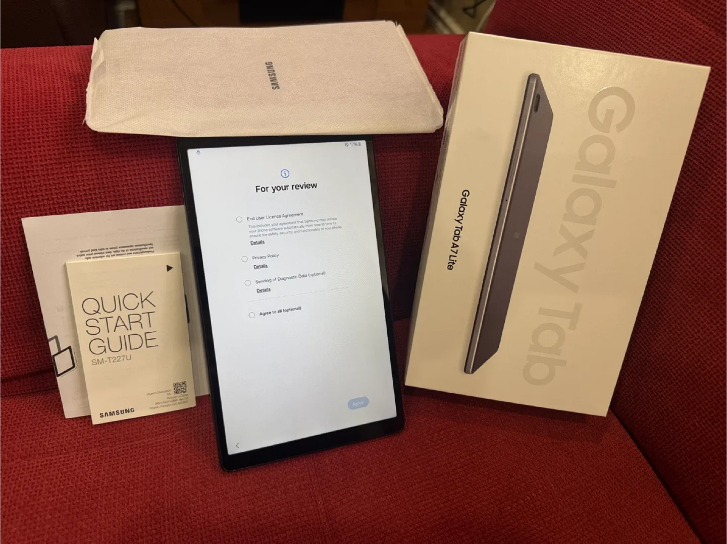 Samsung Galaxy Tab A7 Lite - Grey