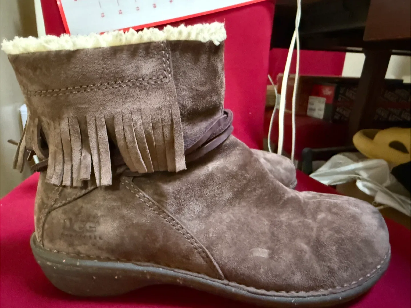 Ugg Brown Suede Boots image indicator(3)