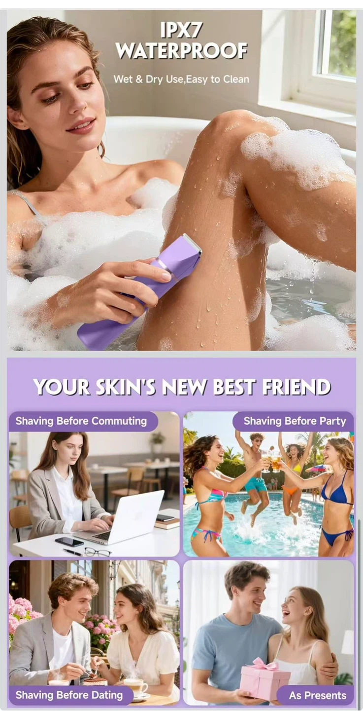 3-in-1 All-in-One Women's Electric Shaver - NEW - photo 4