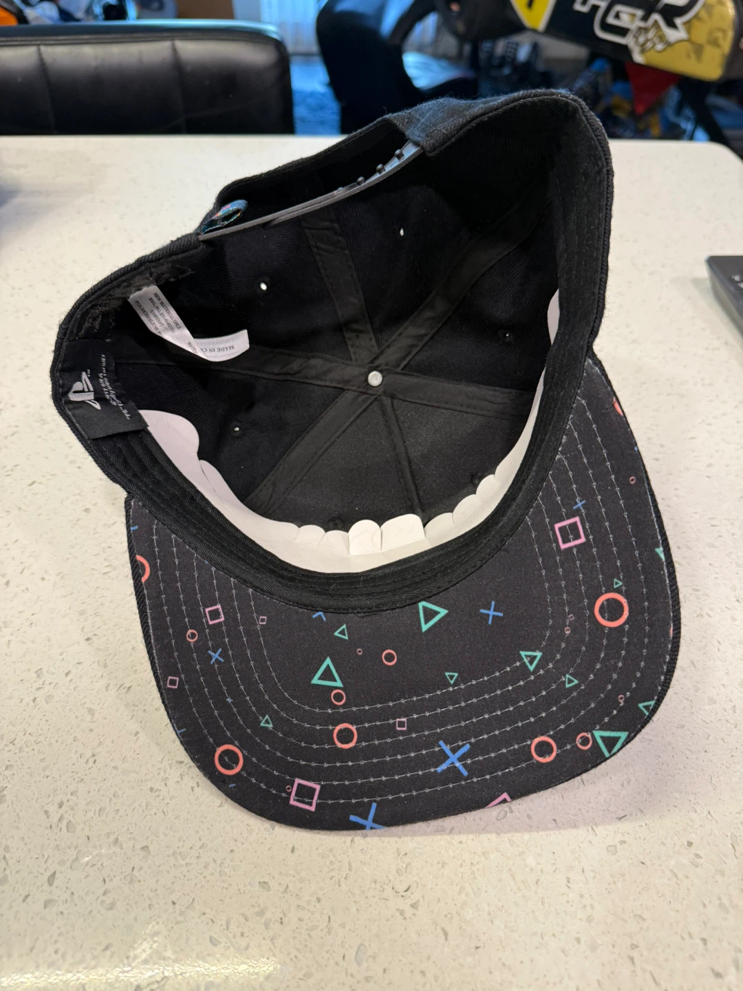 PlayStation Black Snapback Hat - photo 3