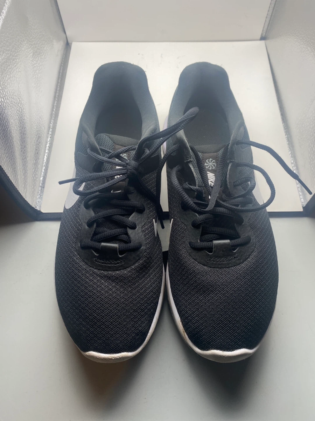 Nike Black Revolution 6 Women’s Running Shoes Size 9.5 Used