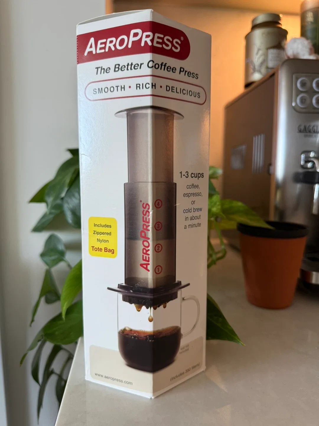 AeroPress Coffee Maker - unopened! thumbnail