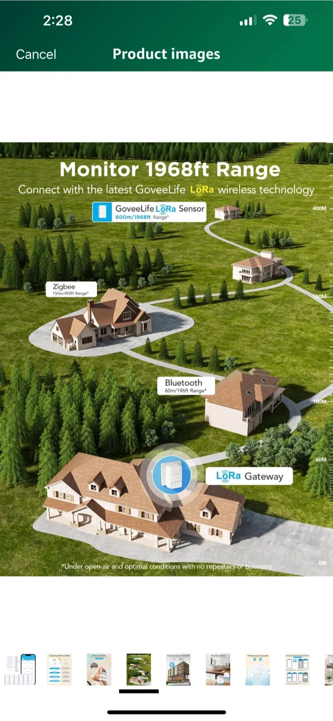 NEW! GoveeLife WiFi Water Leak Sensor 6 Pack image indicator(5)