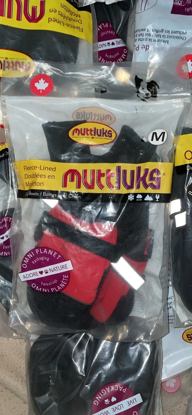 Muttluks Fleece-Lined Dog Boots - Size Medium image indicator(2)