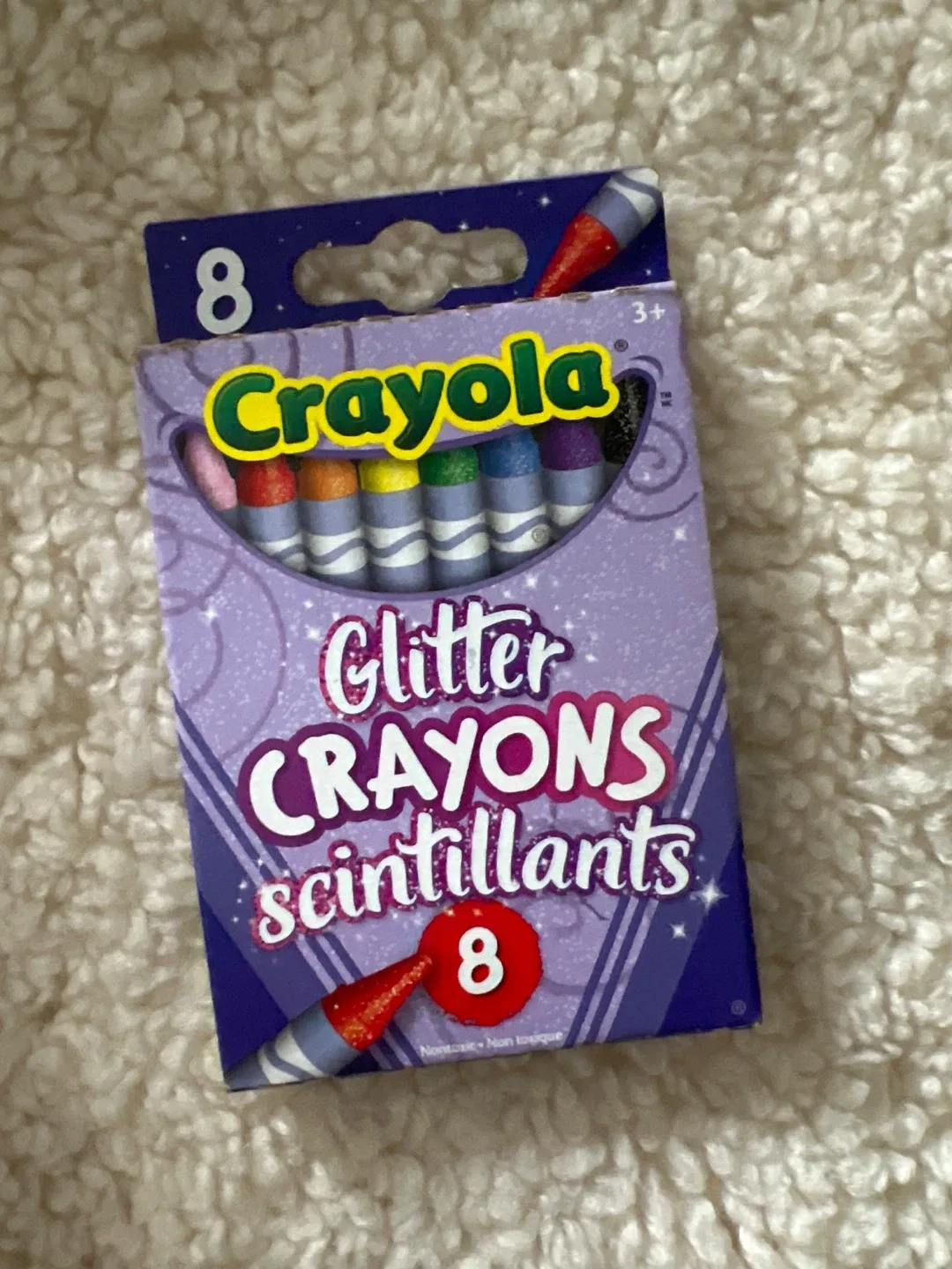 Crayola Glitter Crayons - 8 Count