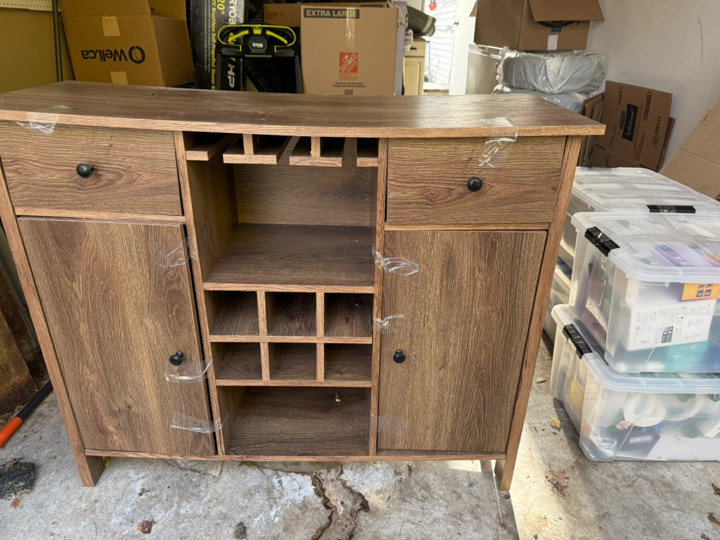 Wooden Wine Cabinet/Buffet