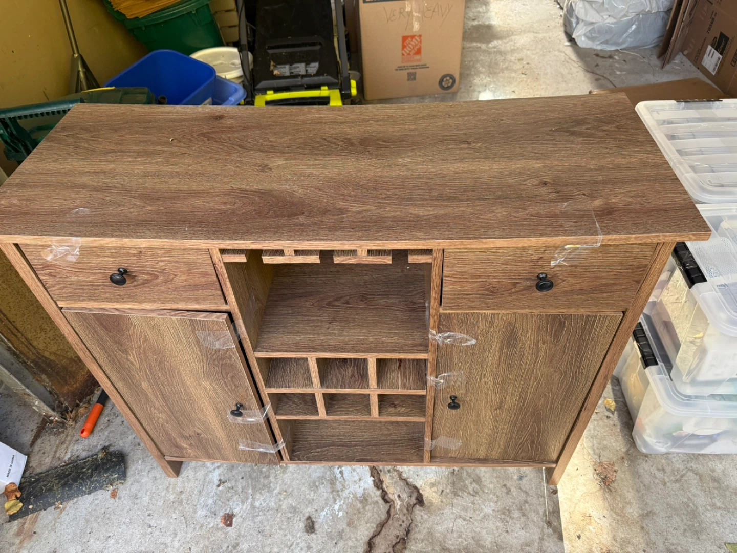 Wooden Wine Cabinet/Buffet - photo 2